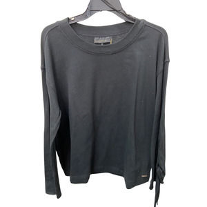 DKNY Black Sweatshirt Medium - Women's Long Sleeve Top